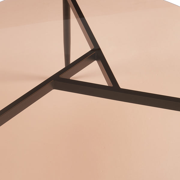 Mesa de centro Ulökantaa Ø80x40 cm [en.casa]