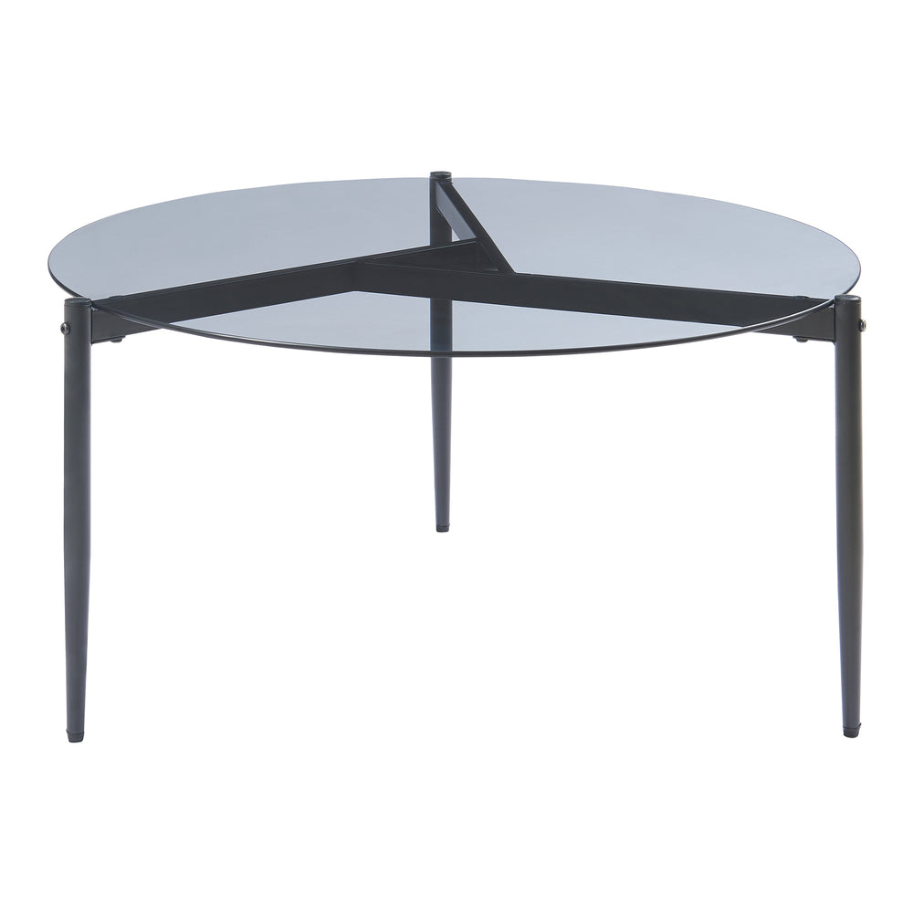 Mesa de centro Ulökantaa Ø80x40 cm [en.casa]