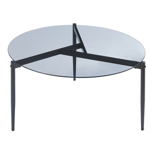 Mesa de centro Ulökantaa Ø80x40 cm [en.casa]
