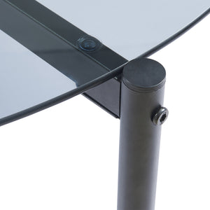 Mesa de centro Ulökantaa Ø80x40 cm [en.casa]