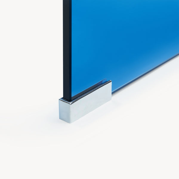 Mesa de centro Väsas rectangular vidrio templado 90x45x35cm [en.casa]