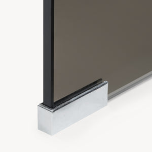 Mesa de centro Väsas rectangular vidrio templado 90x45x35cm [en.casa]