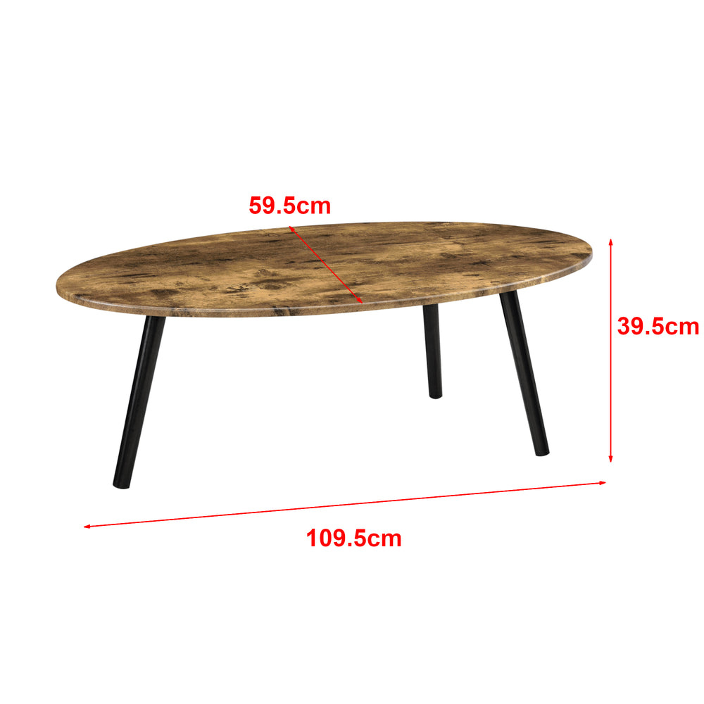 Mesa de centro Viborg 109,5 x 59,5 x 39,5 cm varios colores en.casa - premiumXL