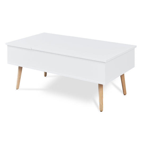 Mesa de centro con espacio de almacenamiento Flesen [en.casa]