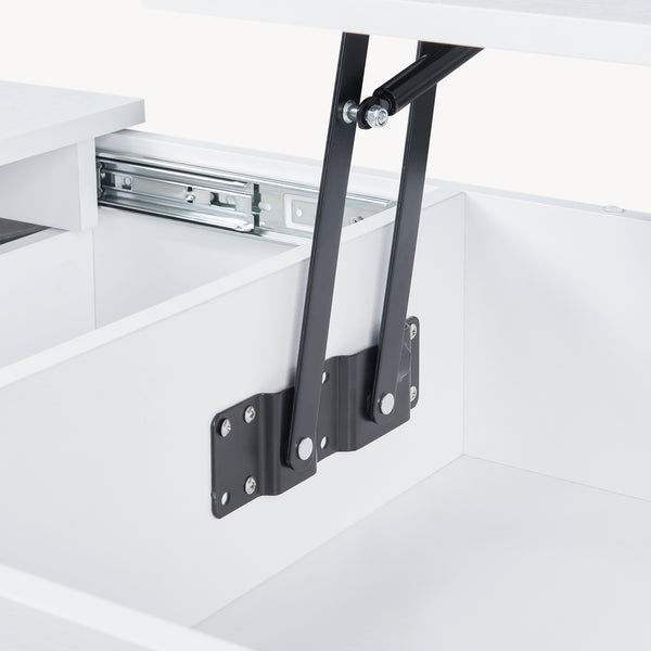 Mesa de centro con espacio de almacenamiento Flesen [en.casa]