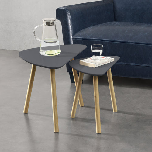 Conjunto de mesas de centro Levanger en varios colores en.casa