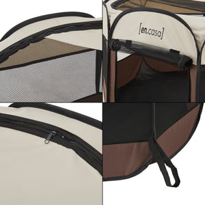 Parque para perros plegable Telford en varios tamaños [en.casa]