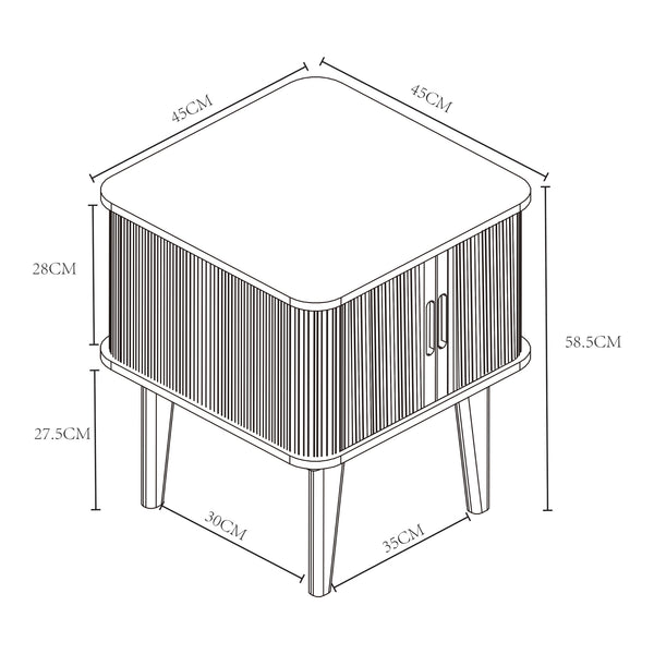 Mesa auxiliar Tysvær [en.casa]