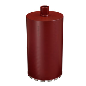 Corona de perforación de diamante en varios tamaños húmedo/seco rojo in.tec