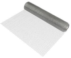 Valla de malla metálica 1x25 m/rollo Acero galvanizado Gris pro.tec