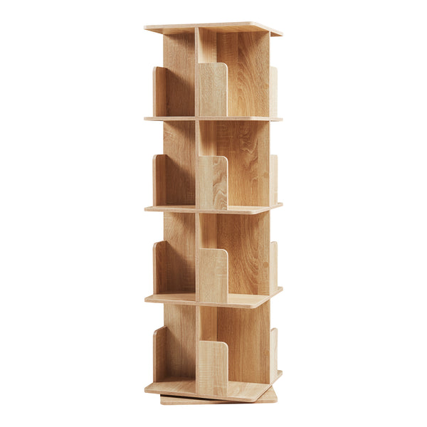 Estantería giratoria Talöpintaa 129x40x40 cm [en.casa]