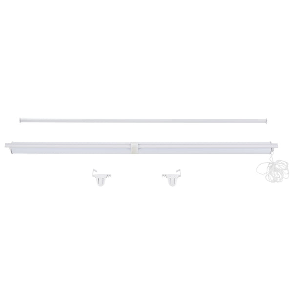 Estor enrollable Zebra Aubel Klemmfix sin taladrar en varias versiones nuevo.madera
