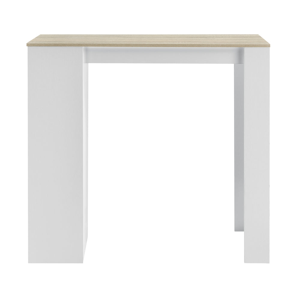 Mesa de bar Kouvola con 3 compartimentos 110x50x103 cm en varios colores [en.casa] - premiumXL