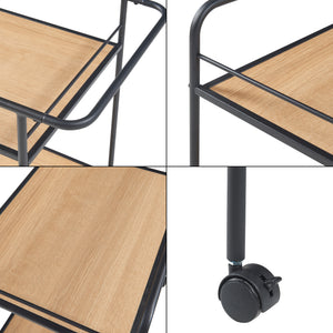 Carrito de servicio Hole [en.casa]