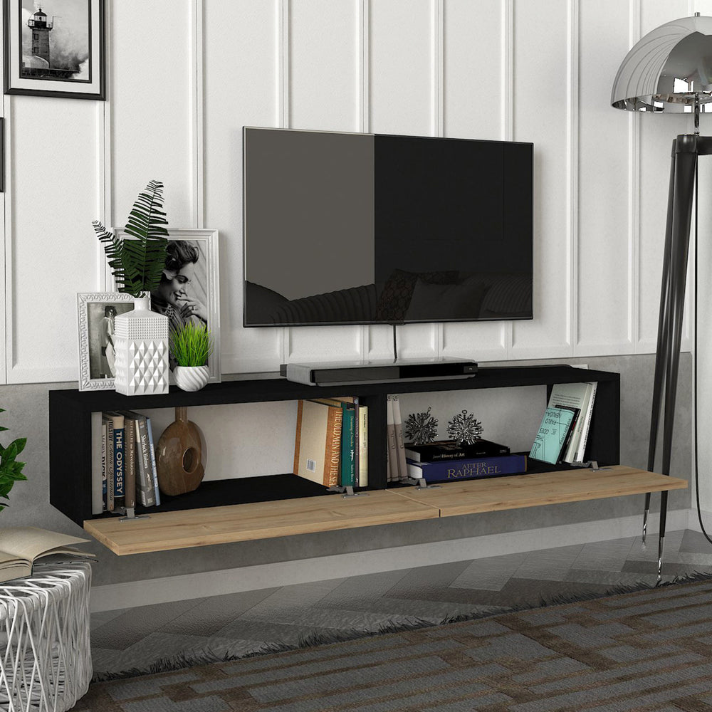 Mueble para TV Toivakka 135x31x25cm en varios colores [en.casa] - premiumXL