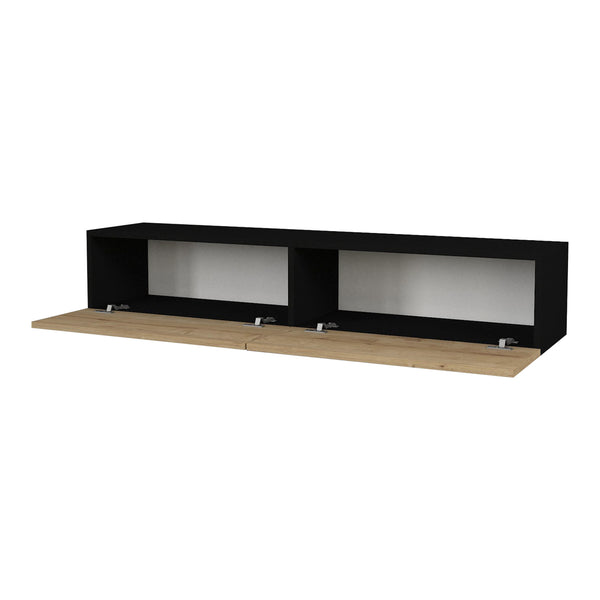 Mueble de televisión Toivakka 135x31x25cm en varios colores [en.casa]