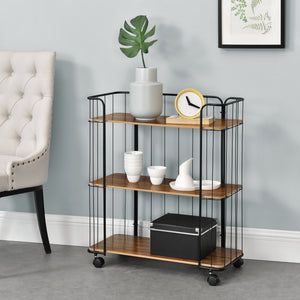 Carrito auxiliar Laer con 3 niveles en varios colores en.casa