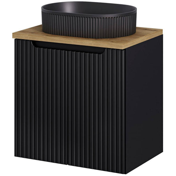 Mueble bajo lavabo Skelbolu con puertas [en.casa]