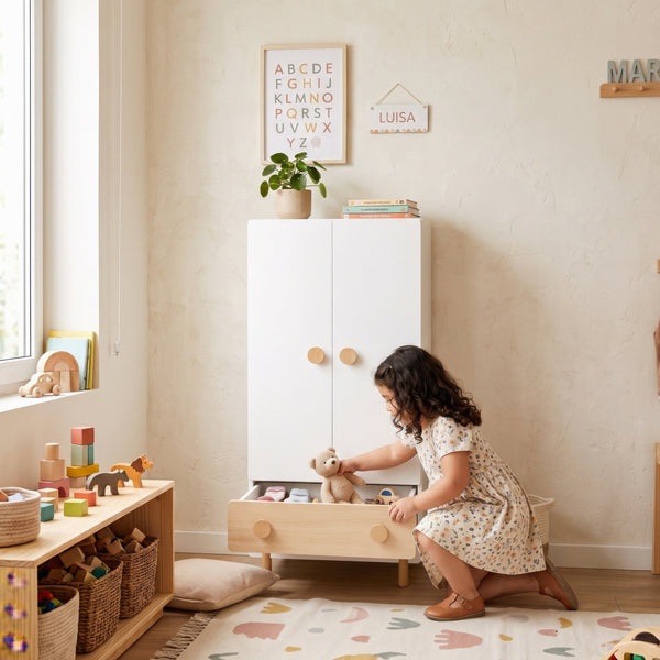 Armario para ropa infantil Vaarentaa [en.casa]