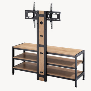 Soporte de Pie para TV Stockholm con mesa 120x40x108cm - Negro [pro.tec]