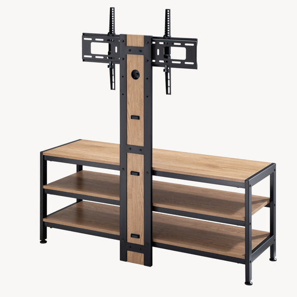Soporte de Pie para TV Stockholm con mesa 120x40x108cm - Negro [pro.tec]