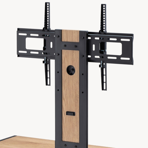 Soporte de Pie para TV Stockholm con mesa 120x40x108cm - Negro [pro.tec]