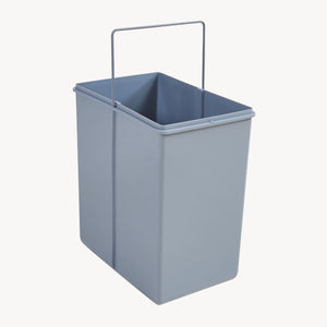 Cubo de basura empotrado Froland 2/3 compartimentos Gris varias versiones [en.casa]