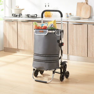 Carrito de compras para escaleras Neef plegable [en.casa]