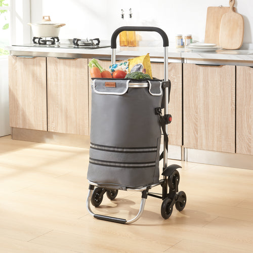 Carrito de compras para escaleras Neef plegable [en.casa]
