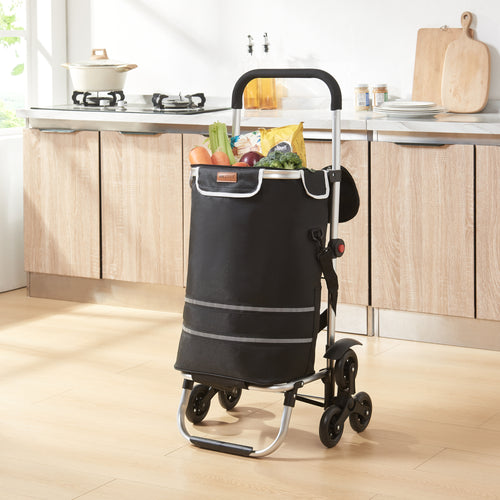 Carrito de compras para escaleras Neef plegable [en.casa]