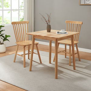 Mesa de comedor Klijori madera [en.casa]