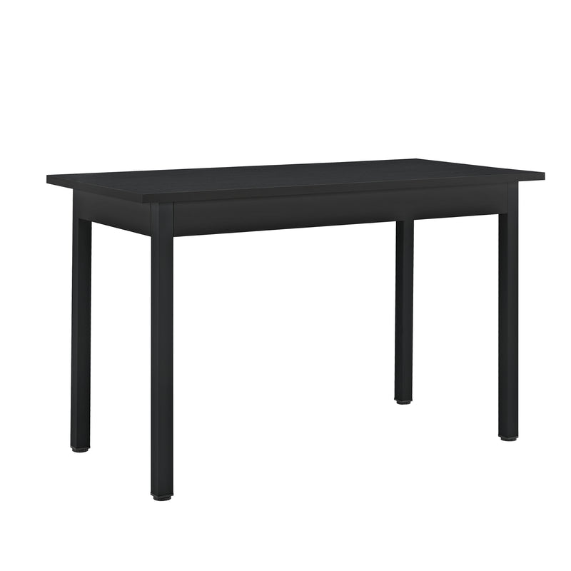 Esquema acotado Grupo de comedor Horten 5 piezas Mesa 120x60 cm Blanco [en.casa]