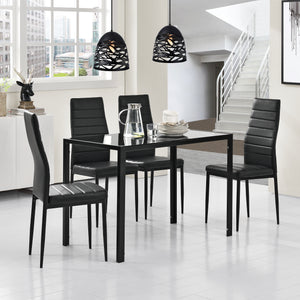 Grupo de comedor Bergen (Set, 5 piezas) varios colores [en.casa]