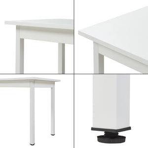 Mesa de comedor Den Haag 140x60 cm en varios colores [en.casa]