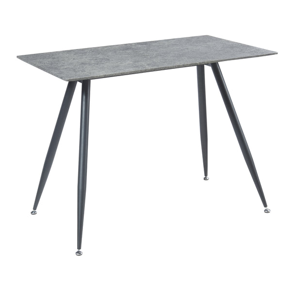 Mesa de comedor Fitjar con aspecto de hormigón en varios tamaños [en.casa]