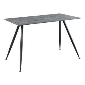Mesa de comedor Fitjar con aspecto de hormigón en varios tamaños [en.casa]