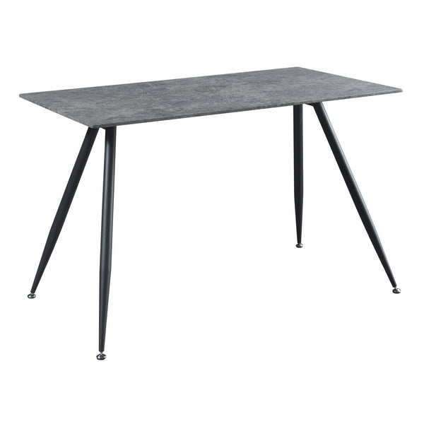 Mesa de comedor Fitjar con aspecto de hormigón en varios tamaños [en.casa]