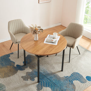 Mesa de comedor Hemnes con aspecto de roble en varios tamaños [en.casa]