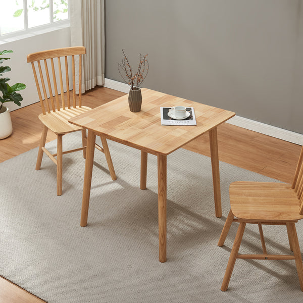 Mesa de comedor Klijori madera [en.casa]