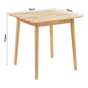 Mesa de comedor Klijori madera [en.casa]