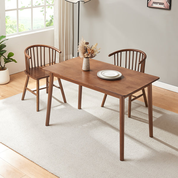 Mesa de comedor Klijori madera [en.casa]