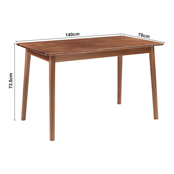 Mesa de comedor Klijori madera [en.casa]