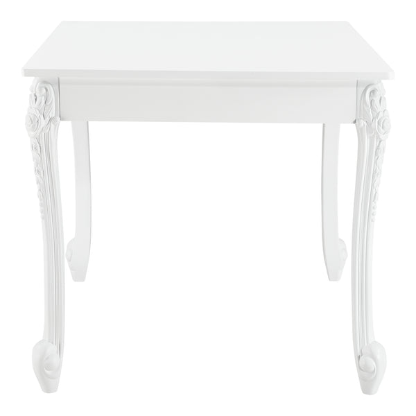 Mesa de comedor Lüneburg en varios tamaños Blanco en.casa