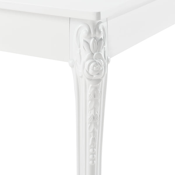 Mesa de comedor Lüneburg en varios tamaños Blanco en.casa