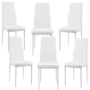 Grupo de comedor Bjerkvik (Set, 7 piezas) 140x60 cm en varios colores [en.casa]