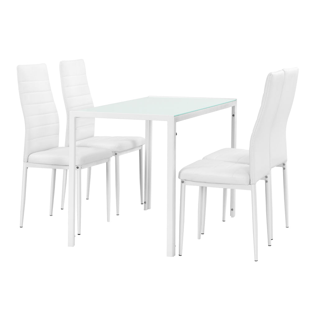 Grupo de comedor Bergen (Set, 5 piezas) varios colores [en.casa]