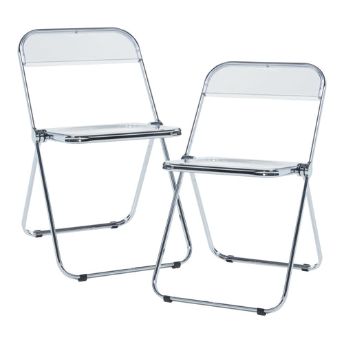 Conjunto de sillas plegables Pornainen [en.casa]