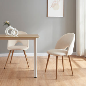 Juego de sillas de comedor Karijoki 77x50x55 cm [en.casa]