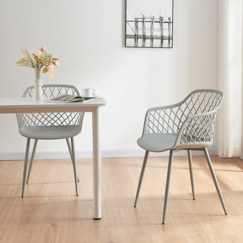 Silla de comedor Kangasniemi juego de 2 en varios colores [en.casa] - premiumXL
