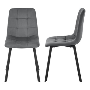 Silla de comedor Lexnitz juego de 2 en varios colores [en.casa] - premiumXL